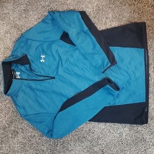 UA men's zip top